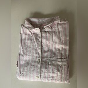 Victoria’s Secret PJ set - flannel icon stripes